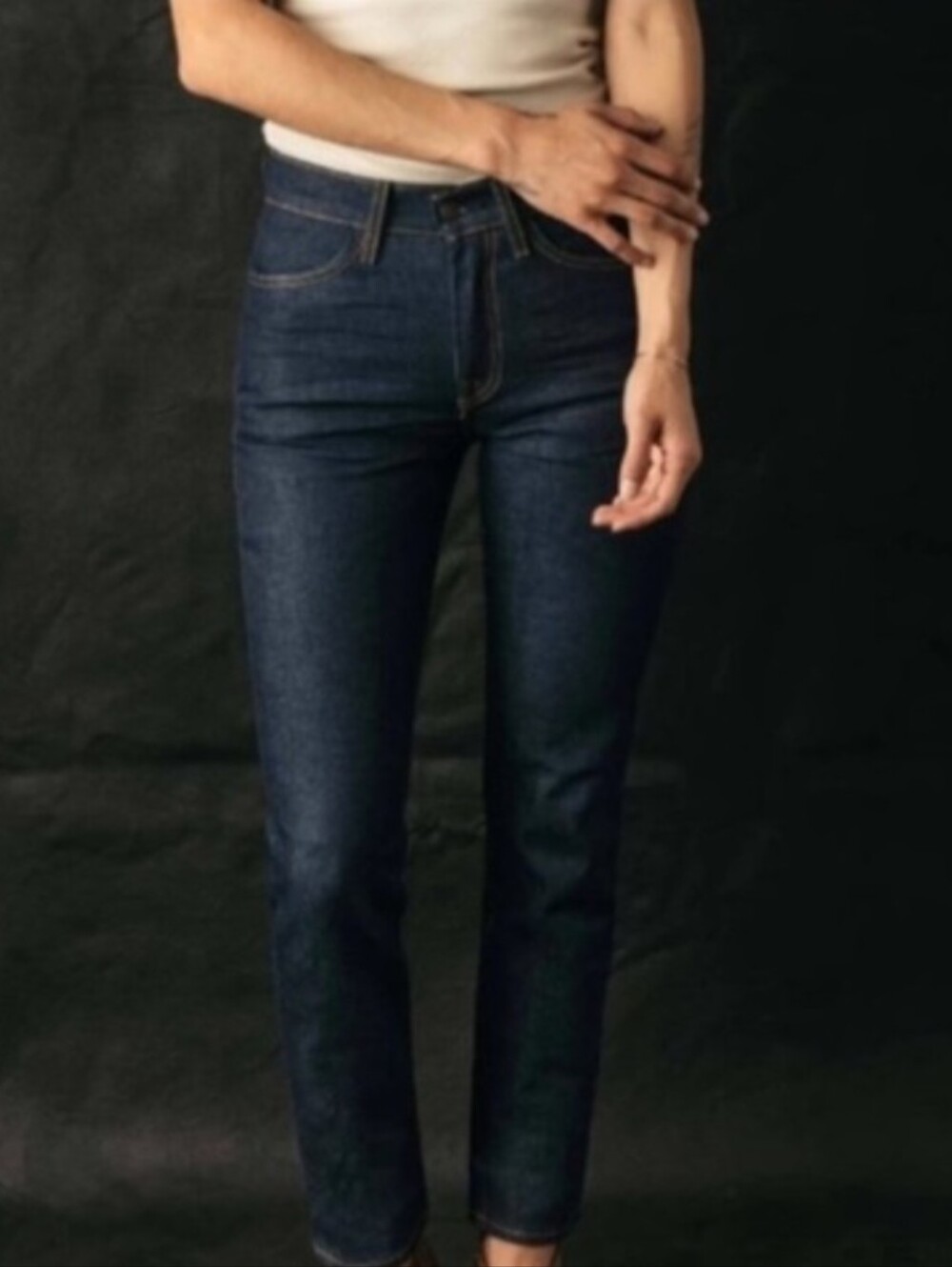 imogene + willie Dark Indigo Imogene Straight Jeans